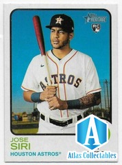 2022 Topps Heritage #256 Jose Siri RC - Houston Astros